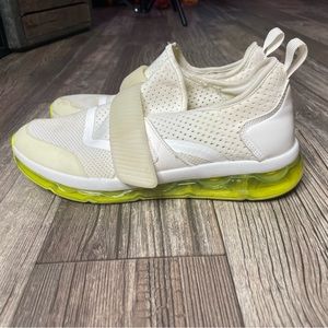 Aldo white running shoe